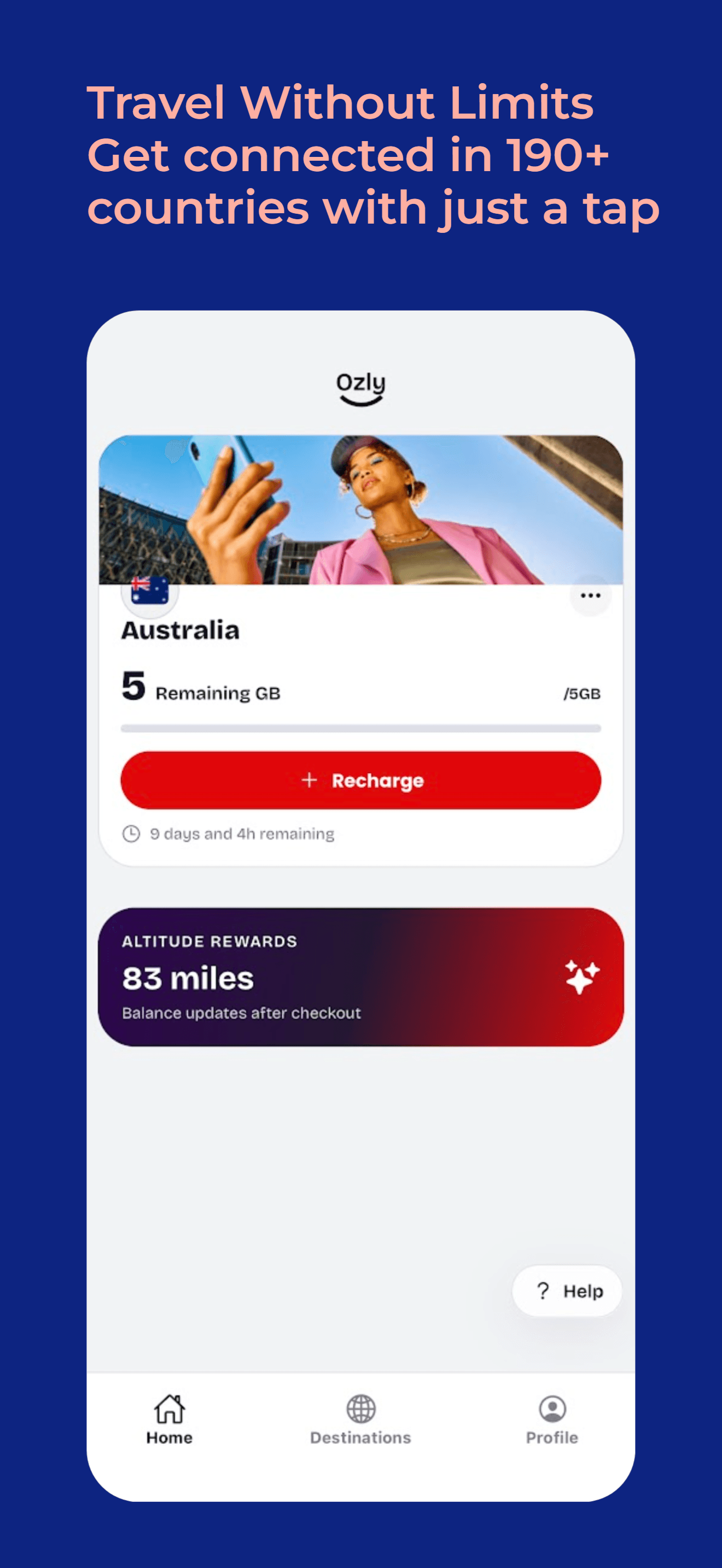 Ozly app screenshot 1